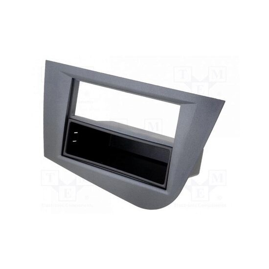 Rama adaptoare cadru radio 2ISO 2DIN , Seat Leon 2005->, antracit