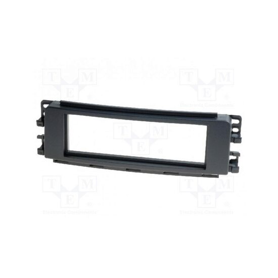 Rama adaptoare cadru radio 1DIN , Smart ForFour (W454) 2004-2006, neagra