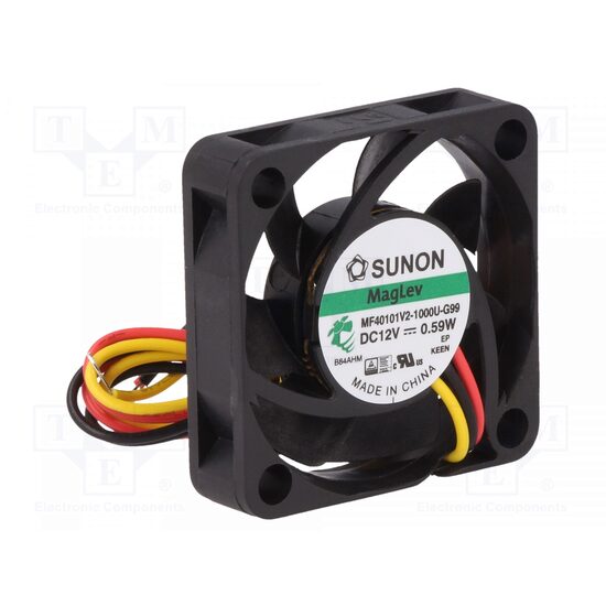 Ventilator axial 12V dc 40X40X10mm 11.89m3/h 20.6dBA
