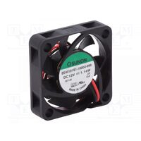 Ventilator Axial,12V,40x40x10mm,13,87m3/h,28,8dBa,26AWG