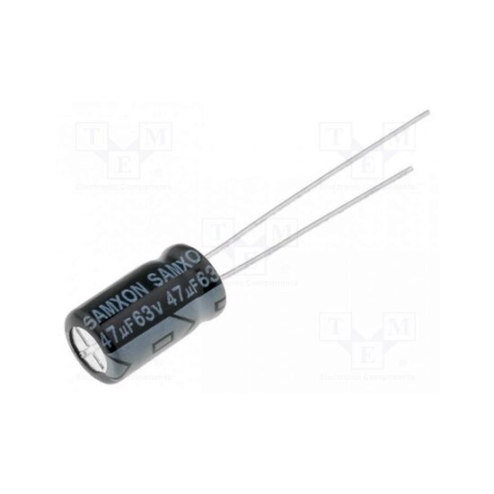 Condensator electrolitic 47uf 63V