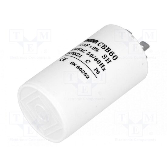 Condesator motor 12uF,450V,CBB60A-12/450