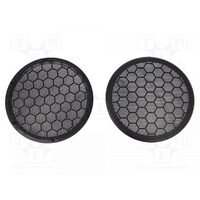Grile difuzoare auto 165 mm , Seat Leon, Toledo, VW Passat, usi, negre