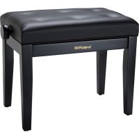 Scaun bancheta pian Roland RPB-300 BK , negru mat, sezut negru, captusit, piele sintetica