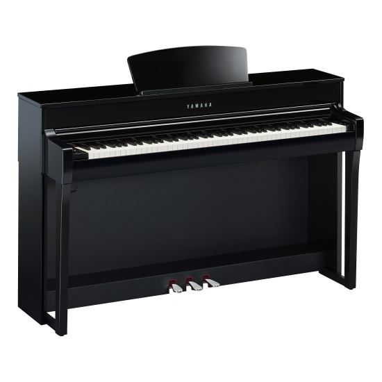 Pian digital Yamaha Clavinova CLP-735 PE negru lucios