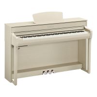 Pian digital Yamaha Clavinova CLP-735 WA alb cenusiu