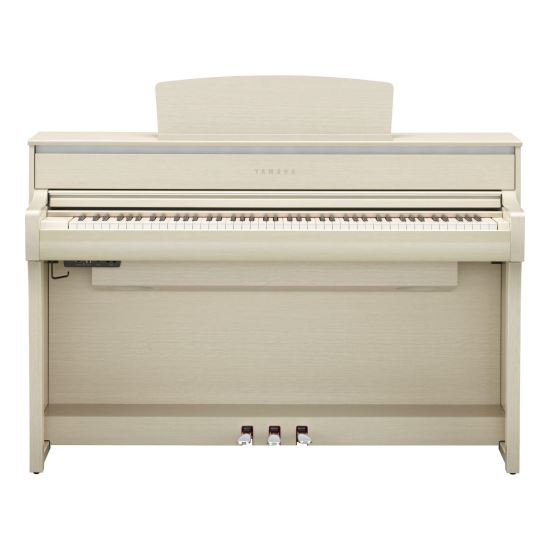 Pian digital Yamaha Clavinova CLP-775 WA alb cenusiu