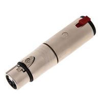 Adaptor Neutrik NA3FJ, XLR mama, Jack 6.3mm mama, pin 3, stereo, drept