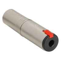 Adaptor Neutrik NA3MJ , XLR tata 3 pini, Jack mama 6.3mm