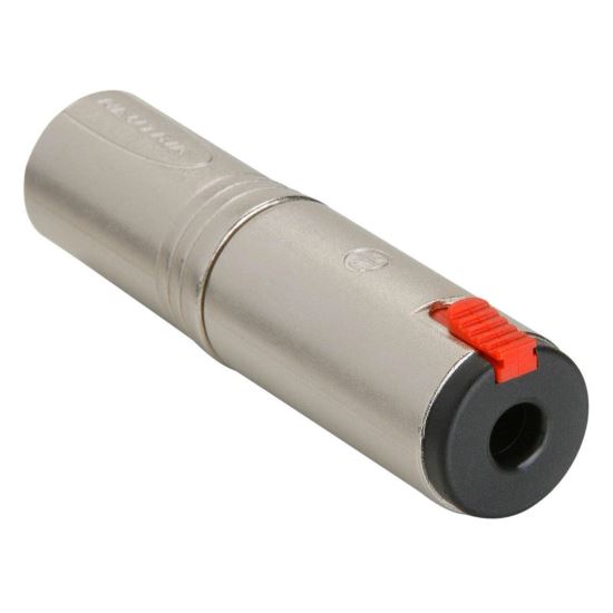 Adaptor Neutrik NA3MJ , XLR tata 3 pini, Jack mama 6.3mm