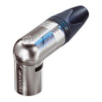 Mufa Neutrik NC4MRX, XLR, tata, pin 4, unghi, pe cablu, lipire