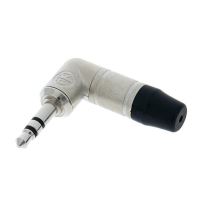 Mufa Neutrik NTP3RC, Jack 3.5mm, tata, pin 3, stereo, unghi, pe cablu, lipire