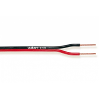 Cablu paralel plat Tasker C101 , rosu/negru, 2x0.35, OFC, divizibil