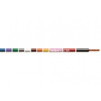 Cablu unipolar Tasker C131 , maro, 1x0.35, OFC, ignifug