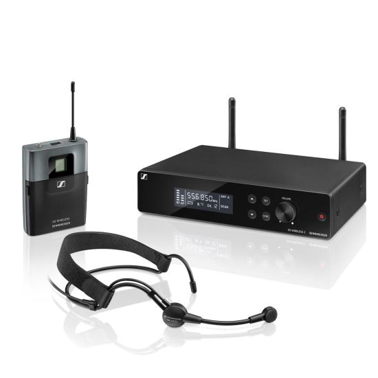 Sistem fara fir cu microfon de cap Sennheiser XSW2-ME3 , bodypack , ME 3