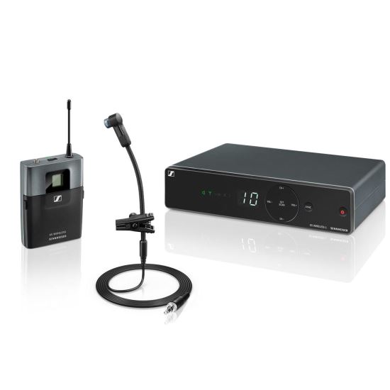 Sistem fara fir cu microfon de instrument Sennheiser XSW 1-908 , condenser, cardioid