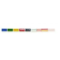 Cablu ecranat plat Tasker C118 , alb, 2x0.14, OFC, divizibil
