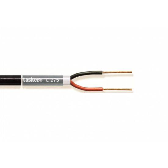 Cablu boxe Tasker C275 , gri, 2x1.50, OFC, dublu izolat