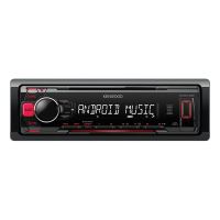 Player auto multimedia Kenwood KMM-103RY , USB, AUX, rosu