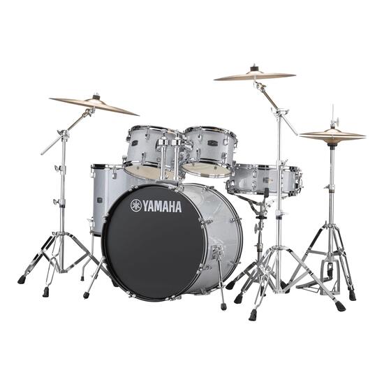 Set tobe acustice Yamaha RDP0F5-SLG Set Rydeen Silver Glitter, include hardware si cinele