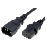 Cablu alimentare monitor 5M , IEC C13 mama drept, IEC C14 tata drept, 3x1.00