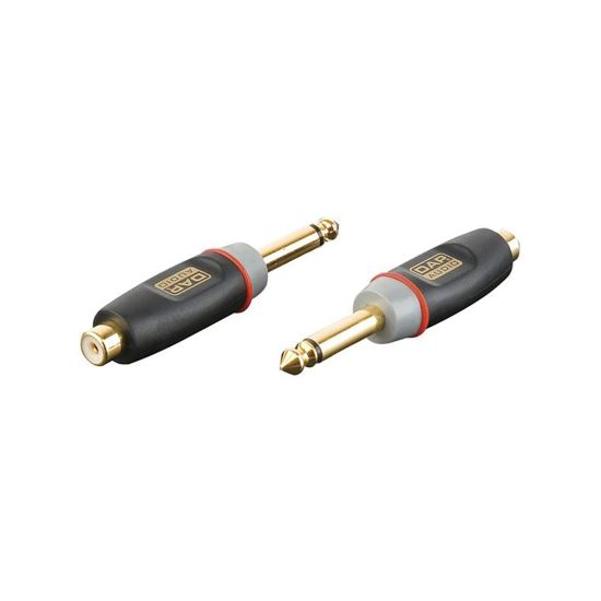 Adaptor RCA-jack Dap Audio XGA06 , RCA mama mono, jack 6.3 tata mono
