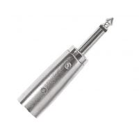 Mufa XLR-jack Proel AT300 , XLR tata 3 pini, jack 6.3 tata mono
