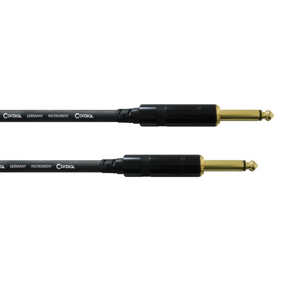 Cablu instrument 3M Cordial CCI 3 PP , jack 6.3 tata mono, jack 6.3 tata mono, aurite, Rean