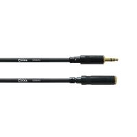 Cablu audio 3M Cordial CFS 3 WY , jack 3.5 tata stereo, jack 3.5 mama stereo, aurite, Rean