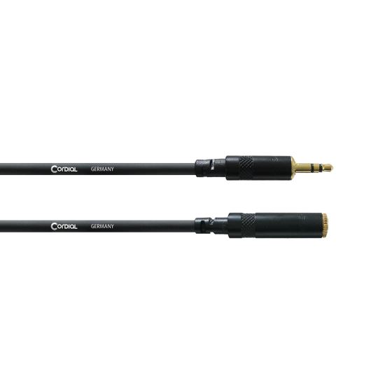 Cablu audio 3M Cordial CFS 3 WY , jack 3.5 tata stereo, jack 3.5 mama stereo, aurite, Rean