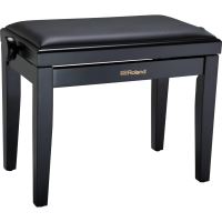 Scaun bancheta pian Roland RPB-200 BK , negru mat, sezut negru, piele sintetica