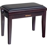 Scaun bancheta pian Roland RPB-200 RW , palisandru mat, sezut negru, piele sintetica