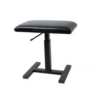 Scaun pian Gewa Deluxe 130.400 , pneumatic, sezut negru, piele sintetica