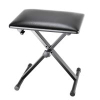 Scaun Adam Hall SKT 16 E , negru, pliabil, sezut negru, piele sintetica