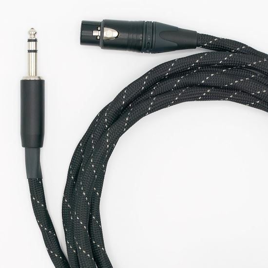 Cablu audio balansat 1M Vovox Link Protect S , XLR mama 3P, jack 6.3 tata stereo