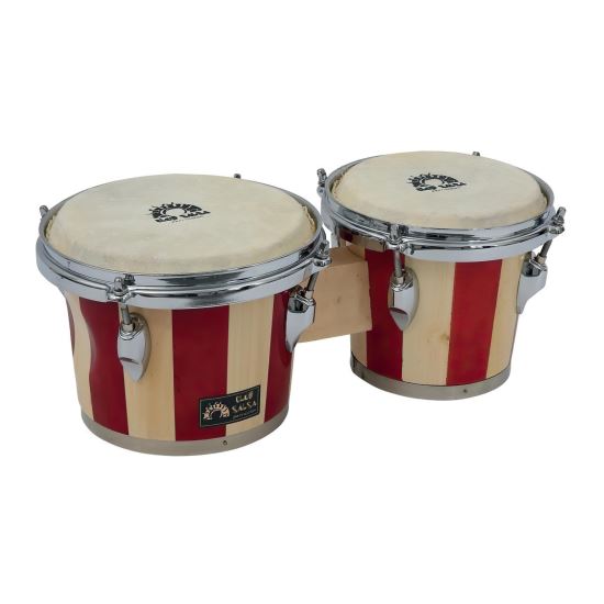 Bongo Gewa 826.000 , retro design, 7" si 8", fete naturale