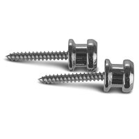 Buton chitara pin strap Fire&Stone Security Lock NickelButon chitara pin strap Fire&Stone Security Lock Black, per bucata