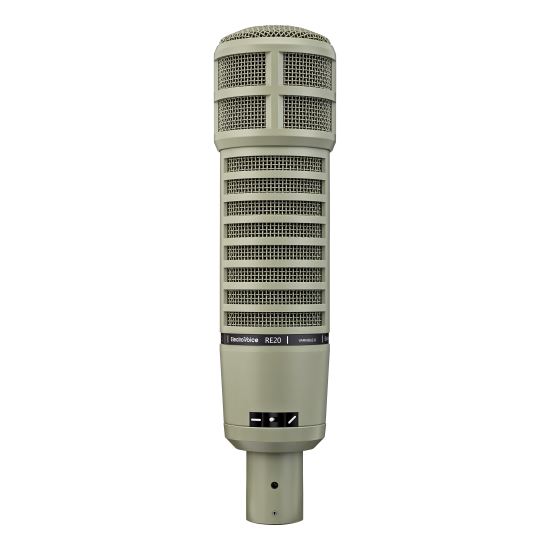 Microfon vocal broadcast Electro-Voice RE20, dinamic, cardioid, diafragma larga