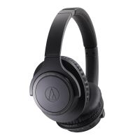 Casti audio on-ear fara fir Audio-Technica ATH-SR30BTBK , inchise, Bluetooth, negre