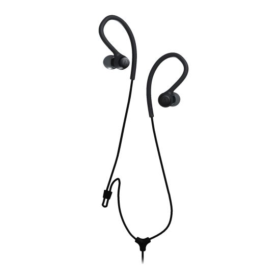 Casti in-ear sport Audio-Technica ATH-SPORT10BK , negre