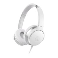Casti audio on-ear Audio-Technica ATH-AR3ISWH , inchise, cu microfon pe fir