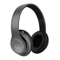 Casti audio on-ear fara fir Gembird BHP-MXP-GR , Bluetooth, microfon, gri