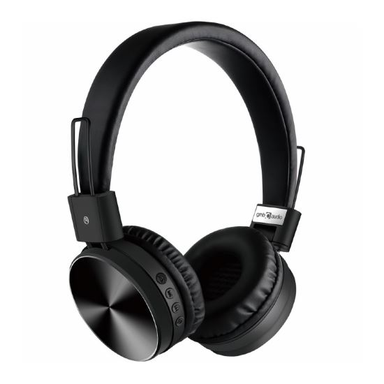 Casti audio on-ear fara fir Gembird BHP-KIX-BK , Bluetooth, microfon, negre