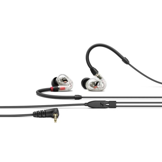 Casti monitor in-ear Sennheiser IE 100 Pro Clear , cablu detasabil, transparente