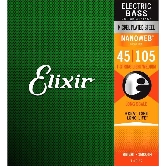 Corzi bass 50-150 Elixir Nanoweb 14102 nickel plated steel
