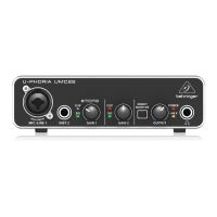 Interfata audio USB Behringer UMC22 , 2x2, preamp Midas