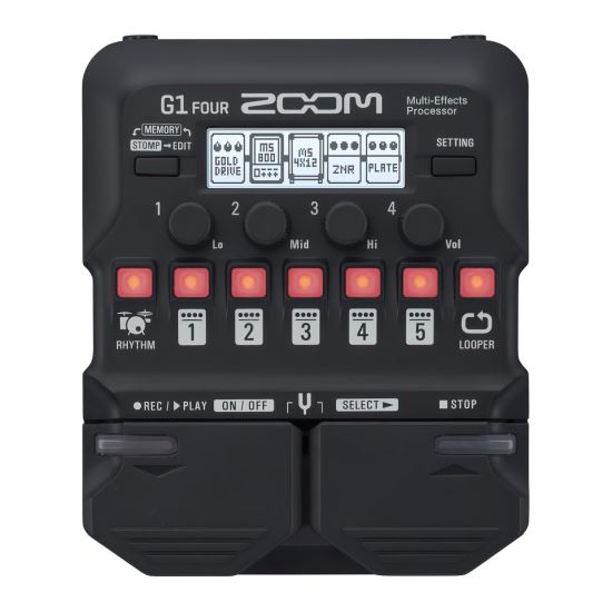 Procesor efecte chitara electrica Zoom G1 Four