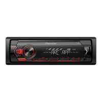 Media player auto Pioneer MVH-S120UB , USB, rosu