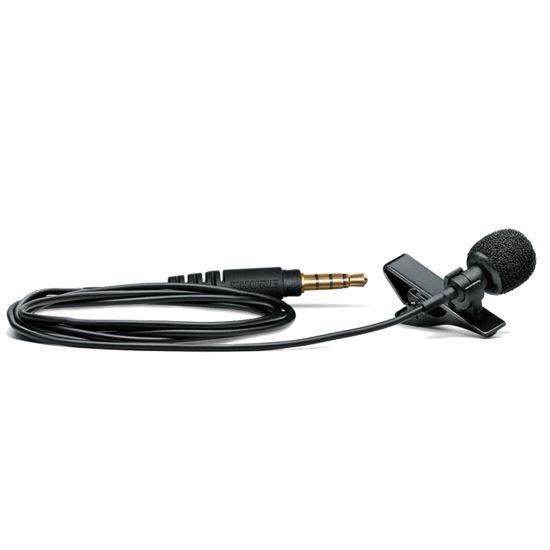 Microfon lavaliera Shure MVL/A , condenser, smartphone, tableta