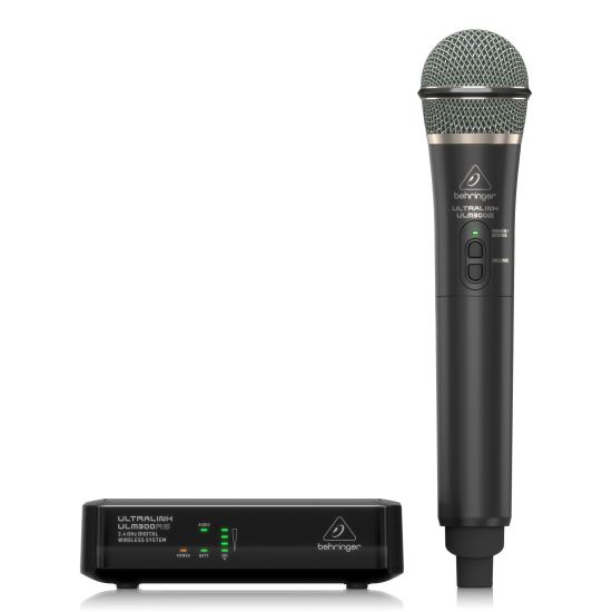 Sistem fara fir cu microfon de mana Behringer ULM300MIC , digital 2.4 GHz